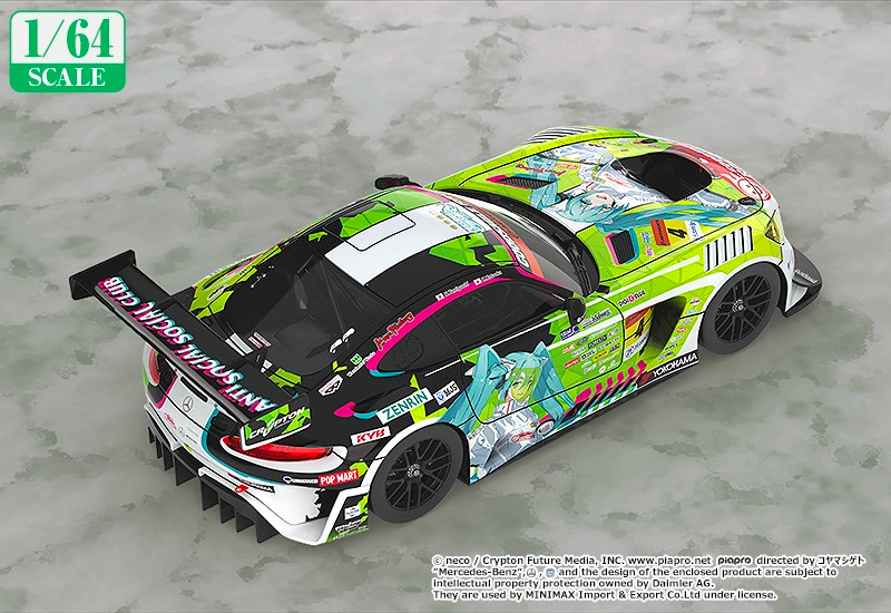 ラックス 1/64 グッドスマイル 初音ミク AMG 2018 SUPER GT ver. DzX6d