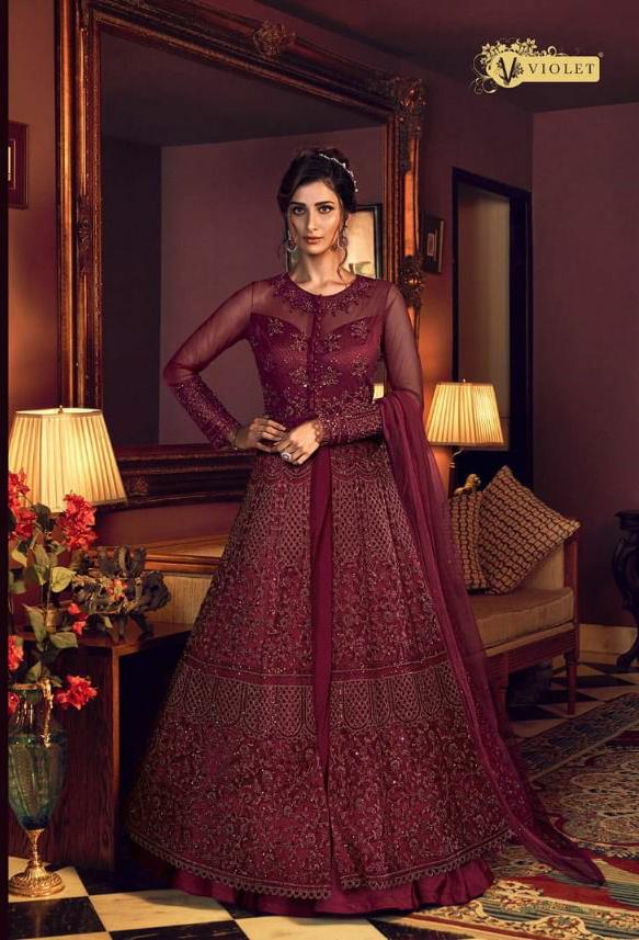 Indian Long Jacket Style Dresses | Silk anarkali suits, Anarkali dress,  Designer anarkali