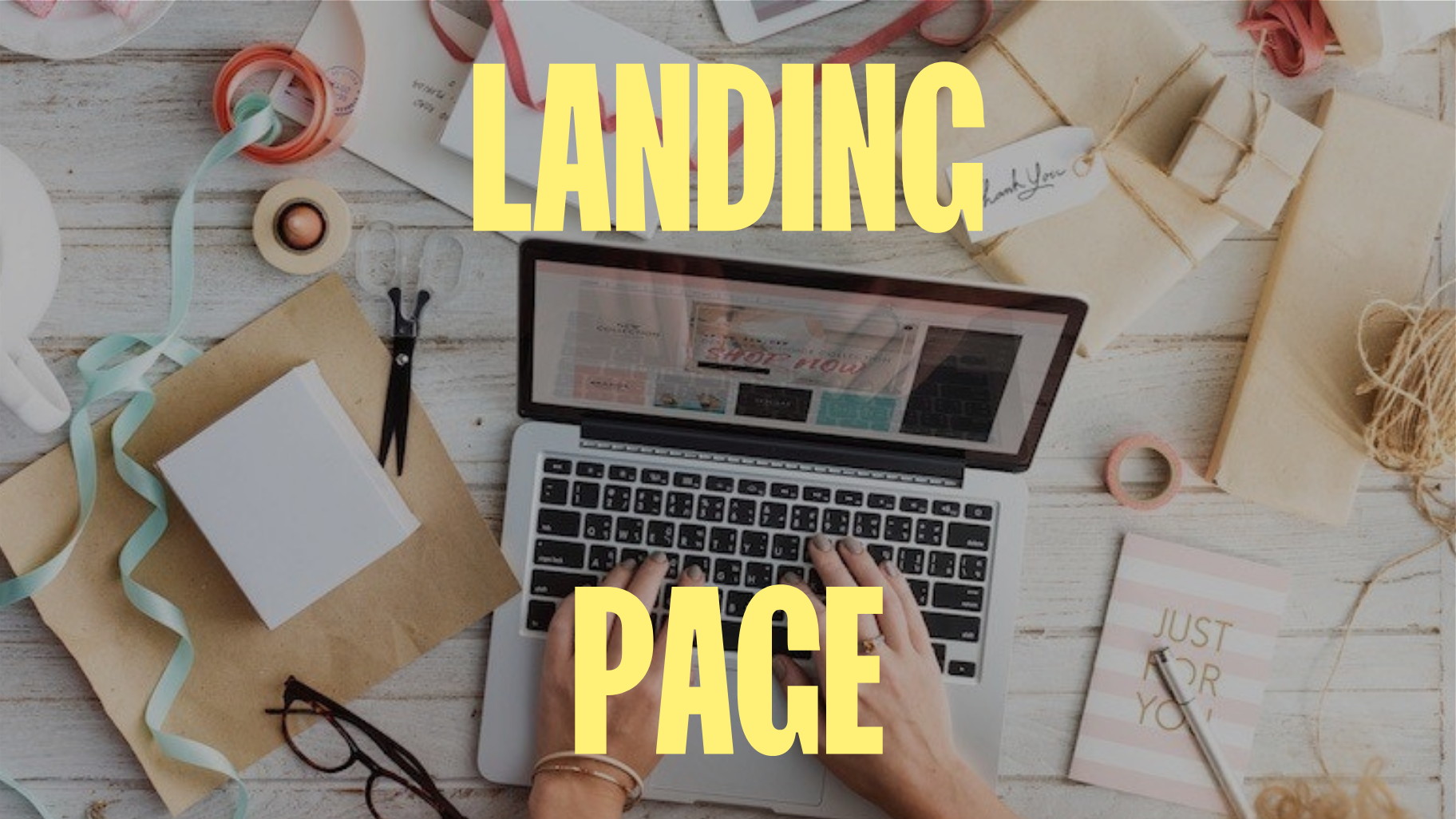 landing page