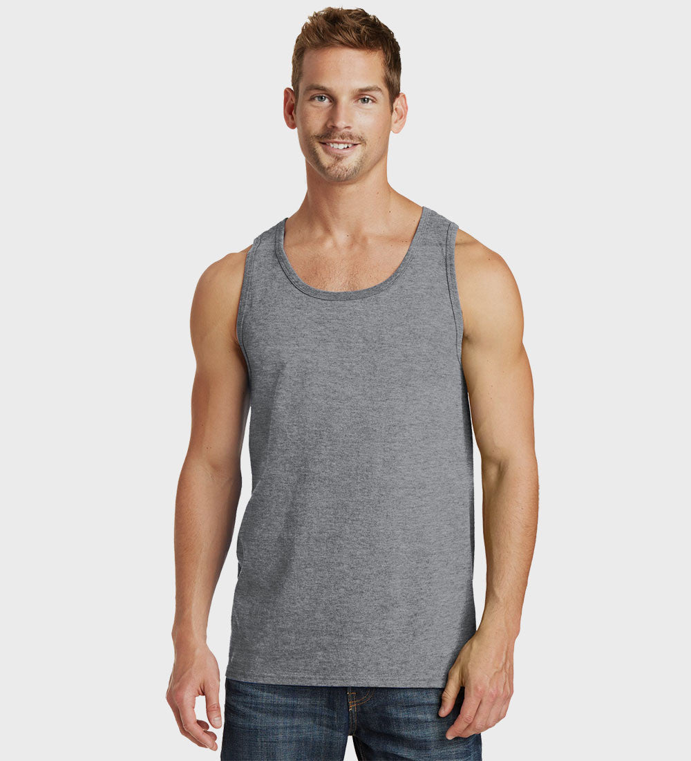 Mens Tank Top - XL, Screen Printed, Black Gray, Light Top Burning Man, -  kelseyscreations