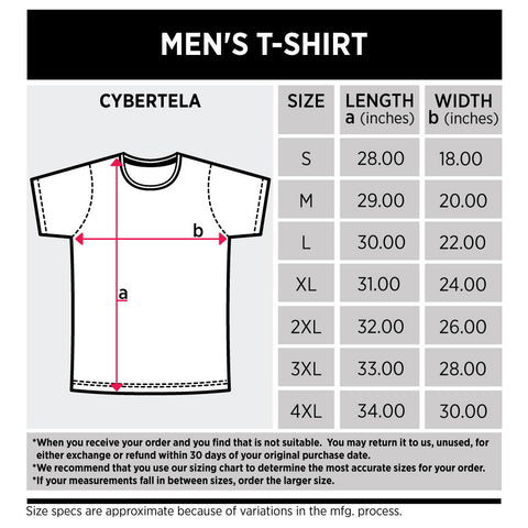 Mens Large T Shirt Size Chart - Greenbushfarm.com