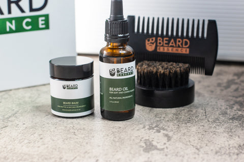 organic beard oil and balm