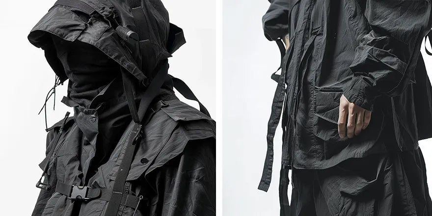 japanese techwear outfit