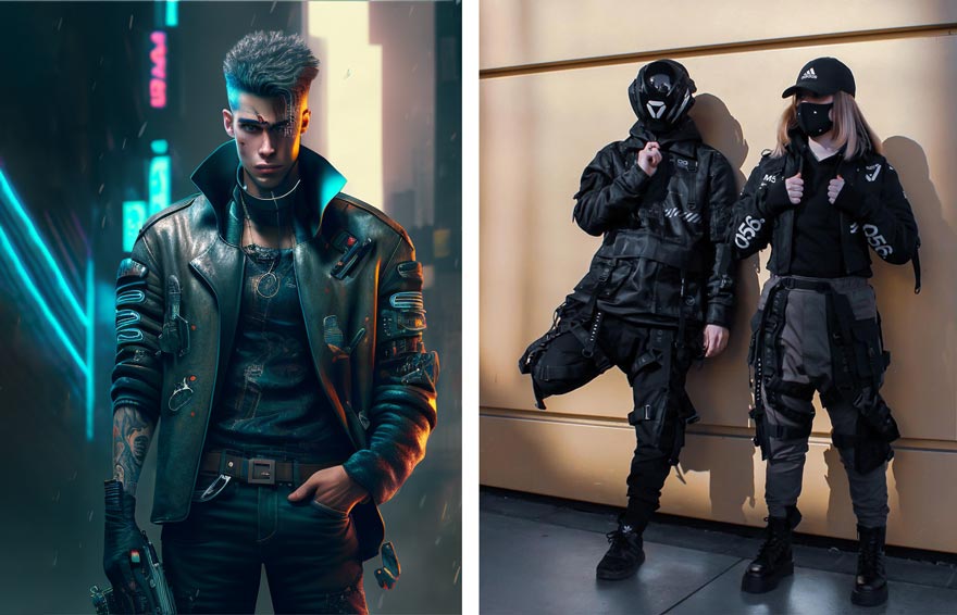 techwear and cyberpunk fashion