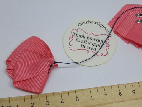Make a triple layer ribbon bow
