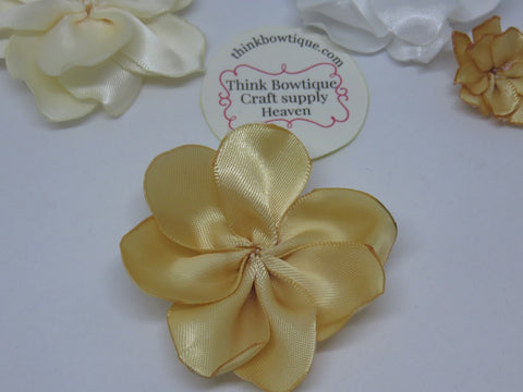 How to make a satin ribbon flower