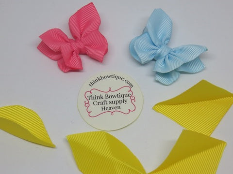 Make butterflies with grosgrain ribbon Australia