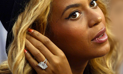 Beyonce's 24 carat engagement ring from Jay Z