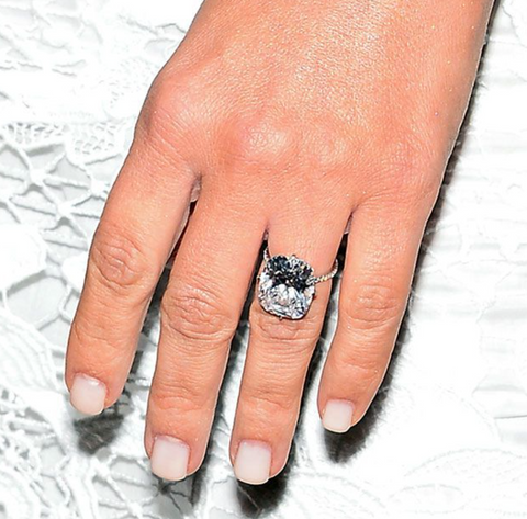 kim kardashian 15 carat engagement ring from kanye west