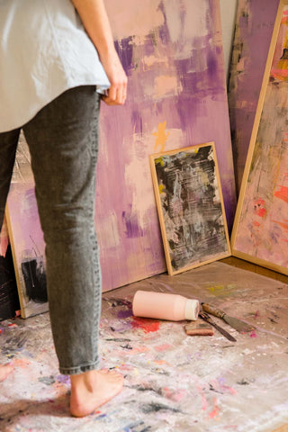 "Abstraction, Figuration and Emotion" Painting Workshop in Munich, Germany by subcultours