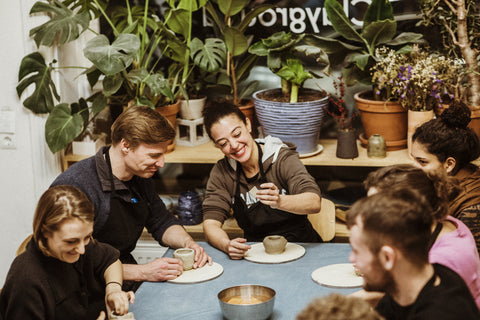 "Wheel Throwing or Hand Building" Ceramic Workshop with Tiziana and her team in Berlin, Germany by subcultours