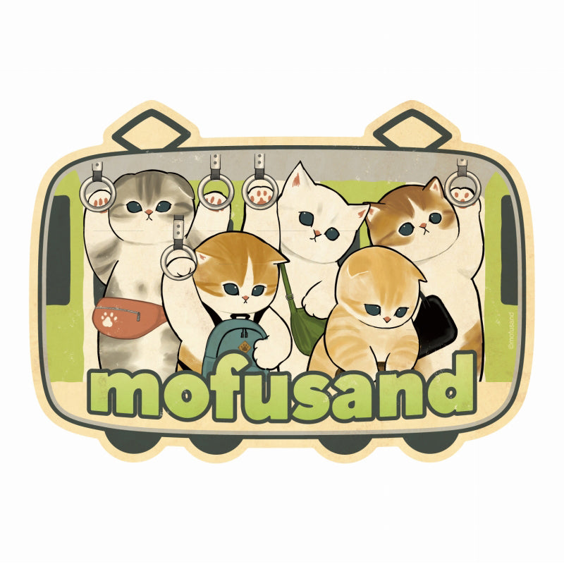 mofusand もふもふステーション トラベルステッカー④ | mofusand