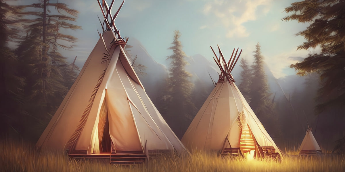 Comment étaient construits les tipis traditionnels