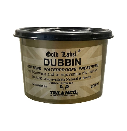  Gold Label Dubbin, Natural, Leather Softener & Waterproofing,  200 GM : Pet Supplies