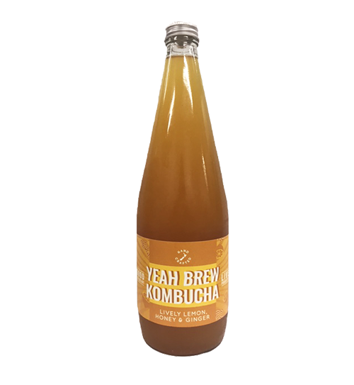 Yeah Brew Kombucha - Ginger Lemon & Honey