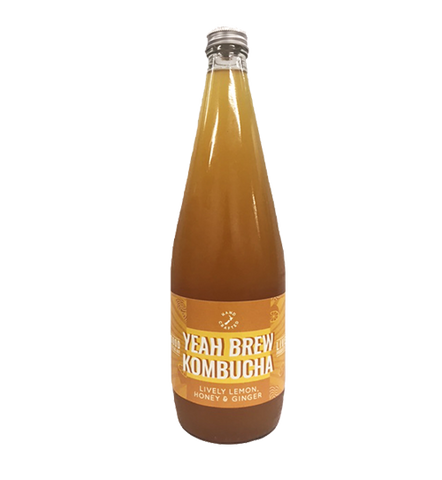 Yeah Brew Kombucha - Ginger Lemon & Honey