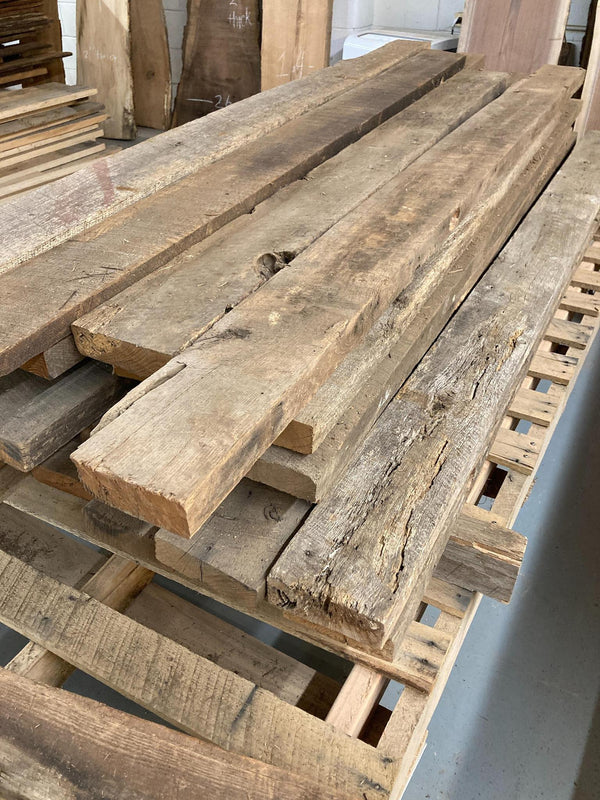 Reclaimed Barn Wood Boards, Solid Reclaimed Lumber Planks Unfinished, –  Strong Oaks Woodshop