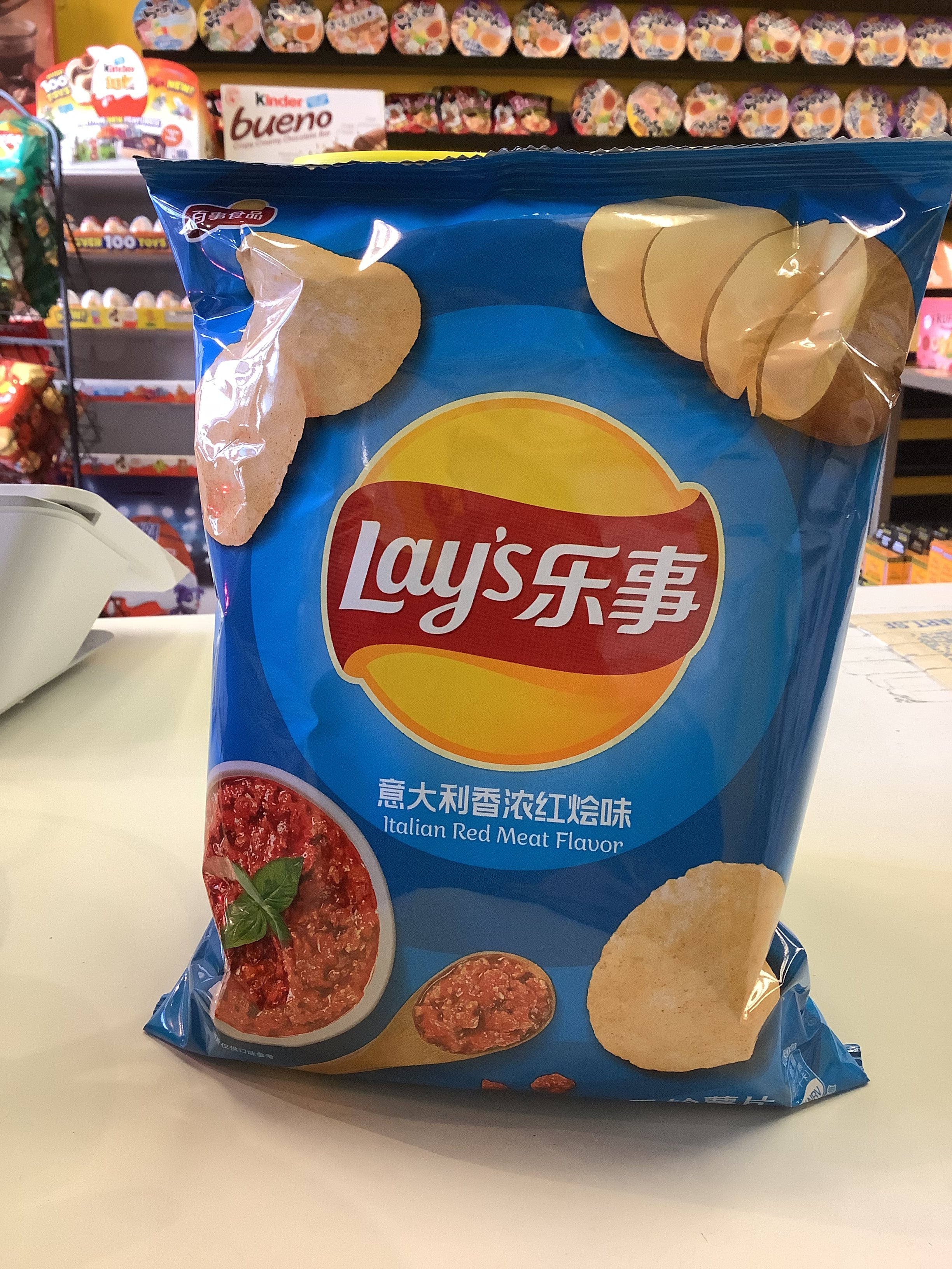Lay‘S Potato Chips（Italian Red Meat Flavor）意大利香浓红烩味