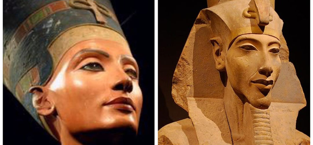 Nefertiti and Ehnaton