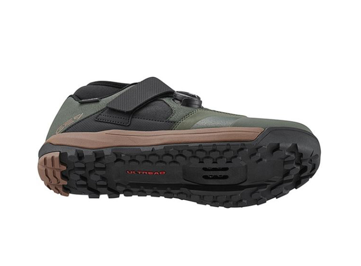 Shimano GE9 SPD Gravity Enduro Shoe   Olive