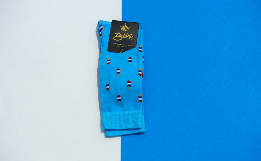branded socks used as custom corporate gift