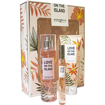 Elige el estuche de regalo de tu preferencia de Love on the island ingresando a cosmeticosenlinea.com