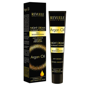 La crema de noche Agran Oil de la marca Revuele, nutre intensivamente, reduce la sensibilidad e irritación en la piel. Se puede adquirir en Colombia a través del portal cosmeticosenlinea.com