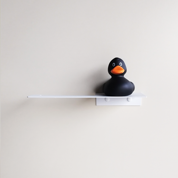 TOILET PAPER HOLDER WITH SHELF /