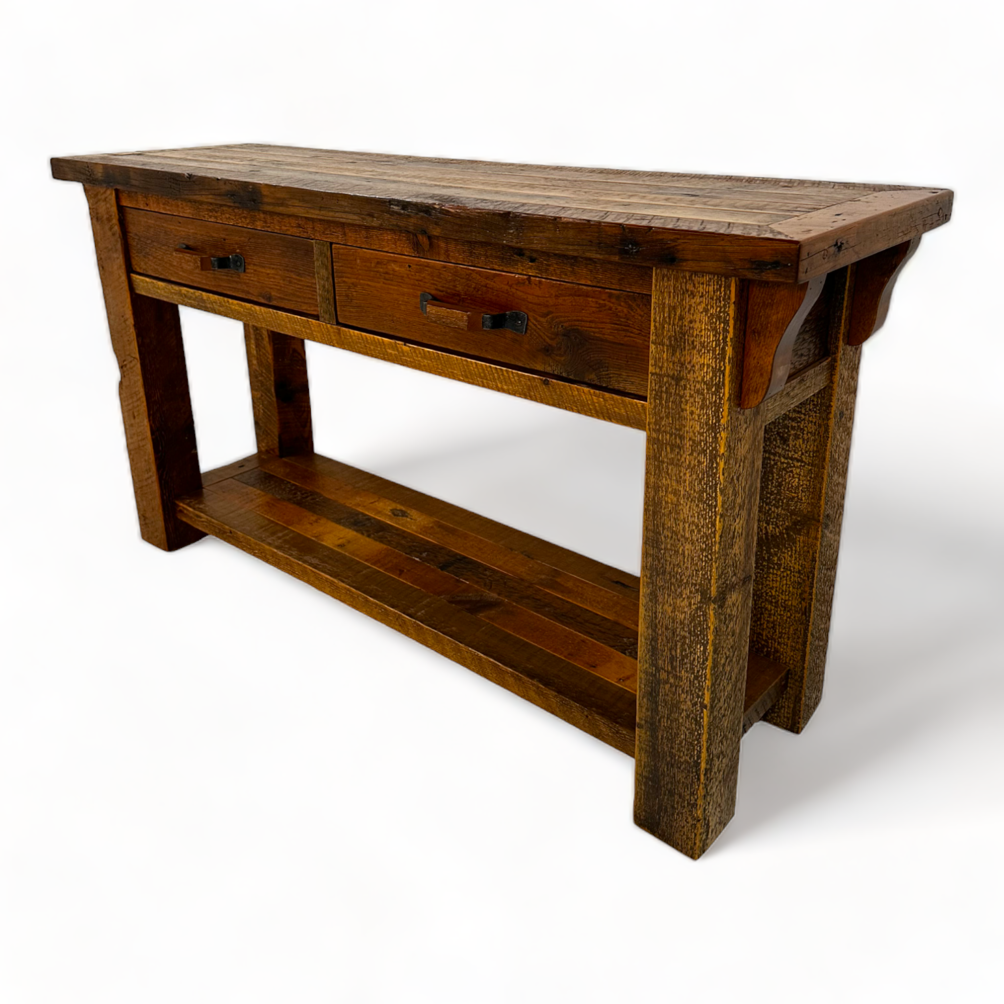Hudson Sofa Table with Shelf