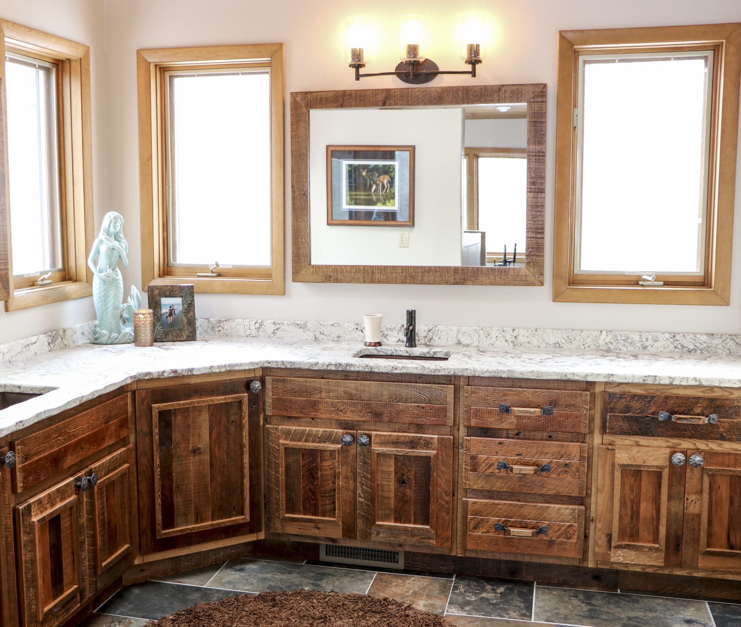 Before & After: Bathroom Cabinet Organization Renovation - Bird's Eye Meeple