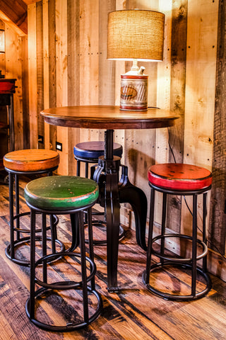 Industrial Pub and Stools