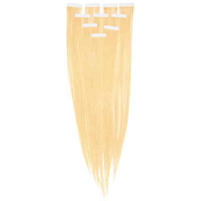 Invisible Tape In Hair Extensions with #613 Color Straight Hair