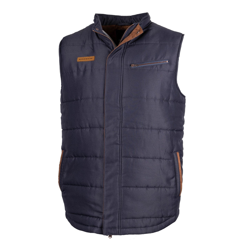 Ford Bronco Men's Quilted Vest- Official Ford Merchandise