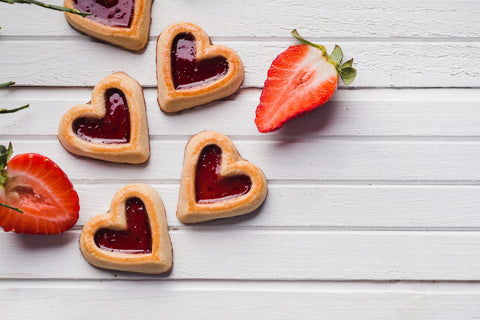 Valentine Sandwich Cookies