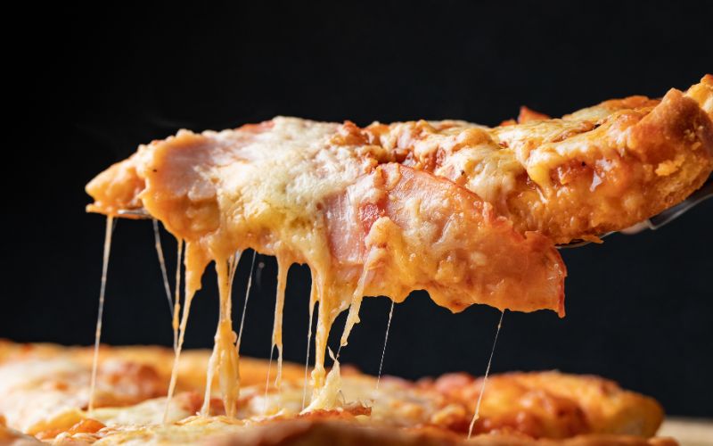 pizza cheese melt