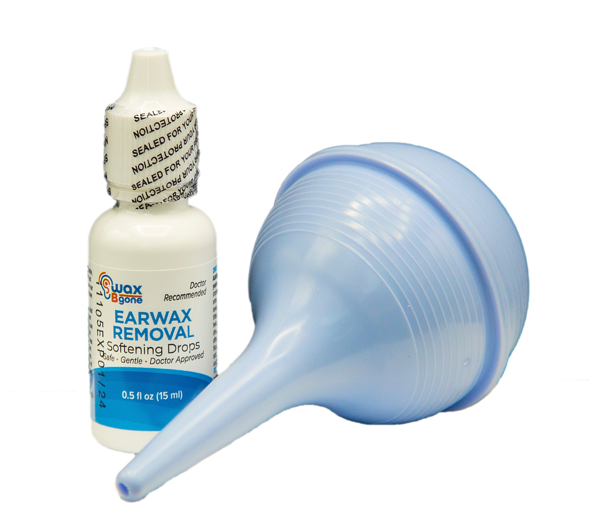 Ear Syringe/Earwax Removal Drops - waxbgone product image