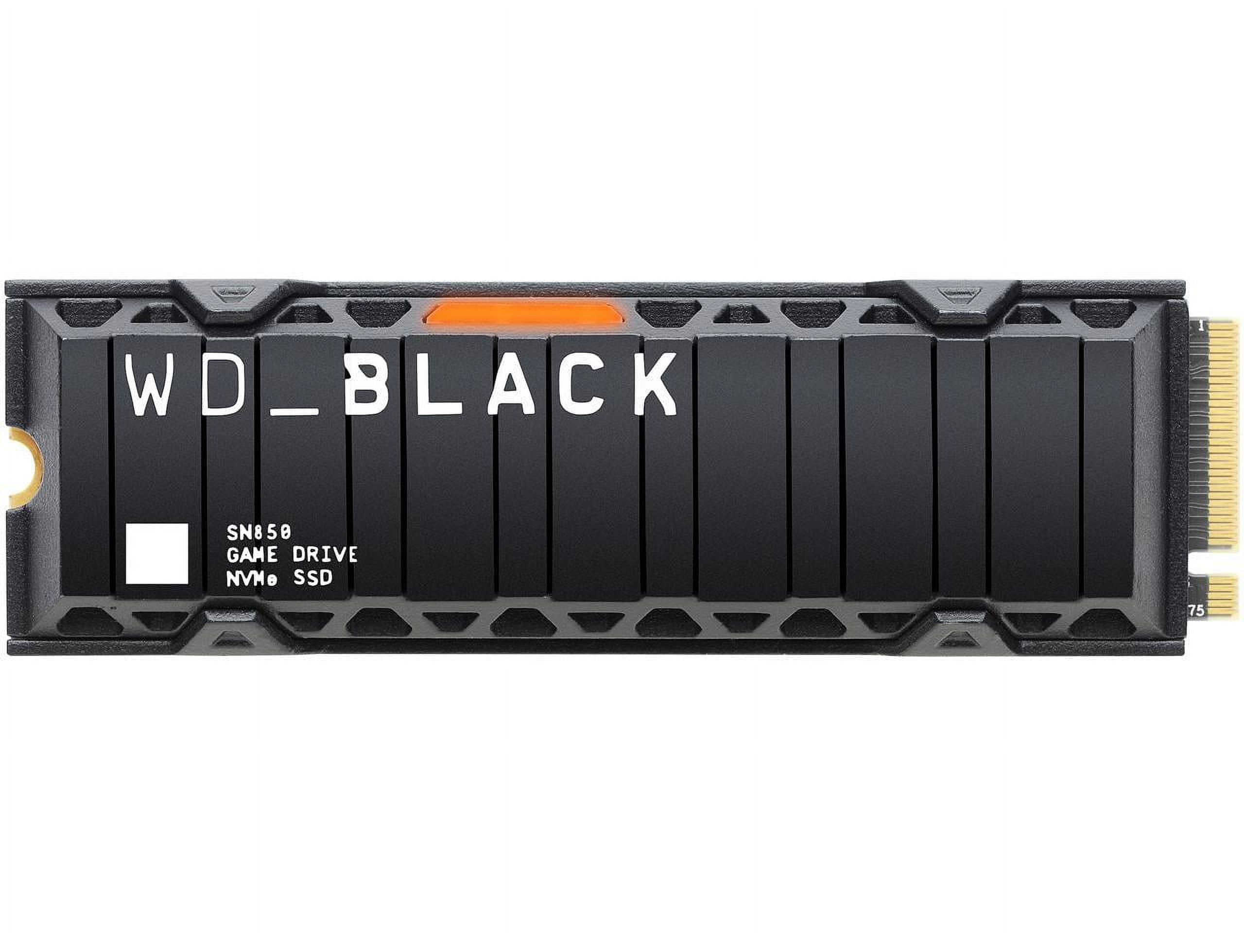 WD_BLACK 1TB SN850 NVMe Internal Gaming SSD Drive w/ Heatsink WDS100T1XHE