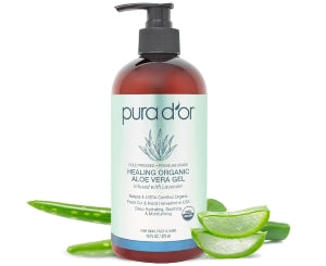 9.PURA D’OR Organic Aloe Vera Gel