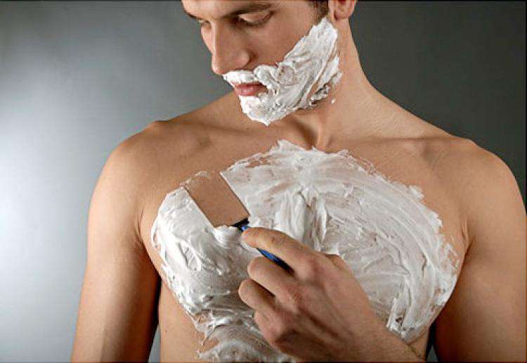 How to Shave Chest Hair