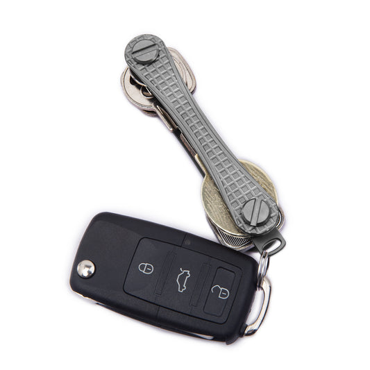 Titanium Quick Release Keychain Retractable Key Chain Detachable Keychain  Clip