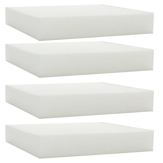 Square High Density Seat Foam, White Cushion Sheet, Upholstery