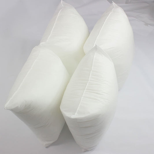 Mybecca 4 Pack Premium Hypoallergenic Stuffer Pillow Insert Sham