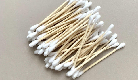 Bamboo cotton buds