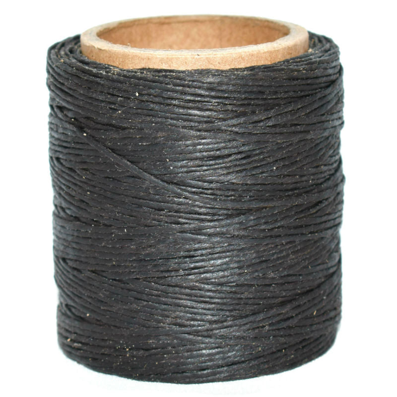 Black Twisted Waxed Cord