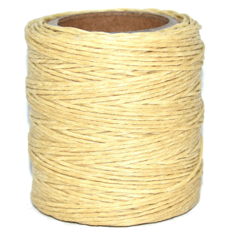 Maine Thread, Braided Waxed Cord, 70 yard spool, Olive 