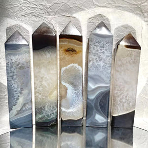 Big Agate Tower - Kenna Crystal