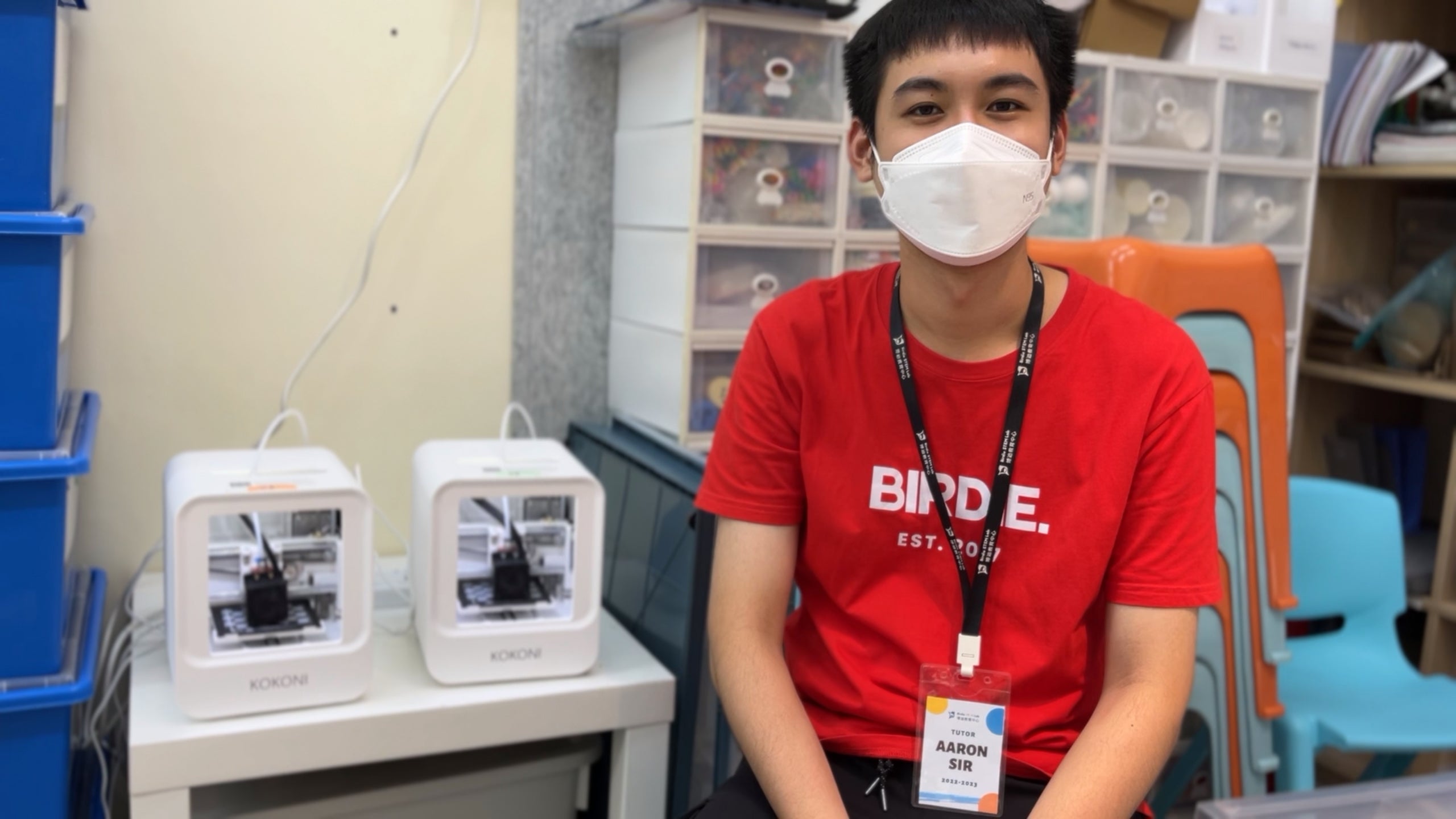 "I was impressed by how much the students’ creativity and problem-solving skills improved during this 3D printing class”  Arron, Tutor of Birdie STEM Lab.