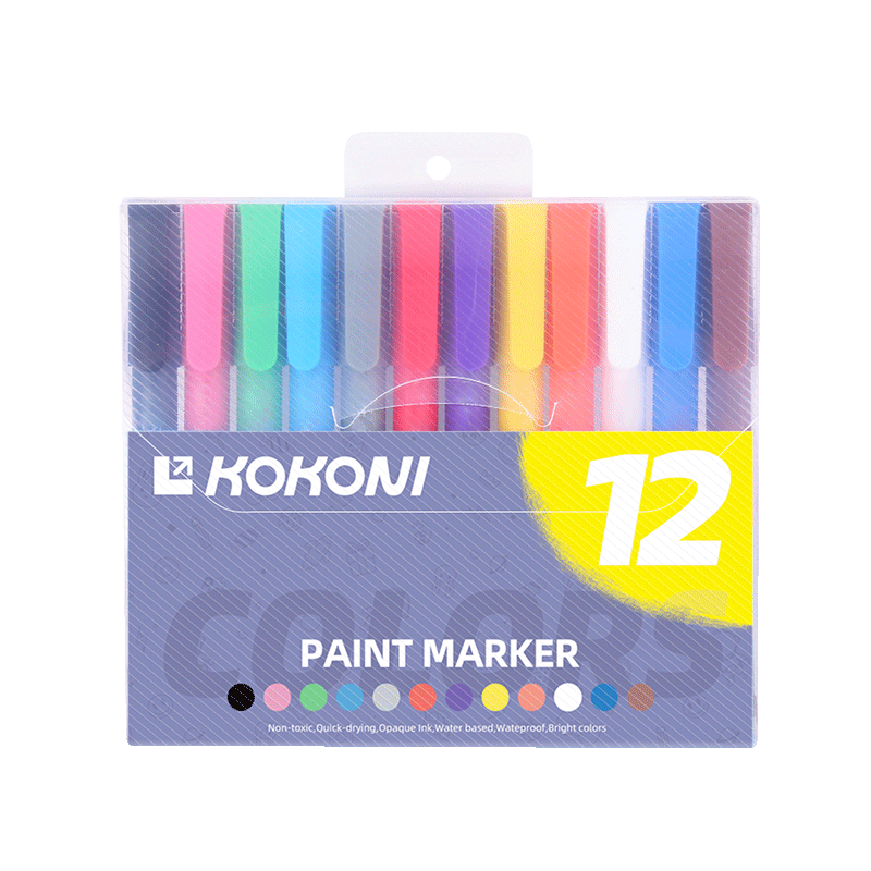 KOKONI 12 Colors Acrylic Paint Marker Set, Water Based, for 3D Prints –  KOKONI 3D Printing