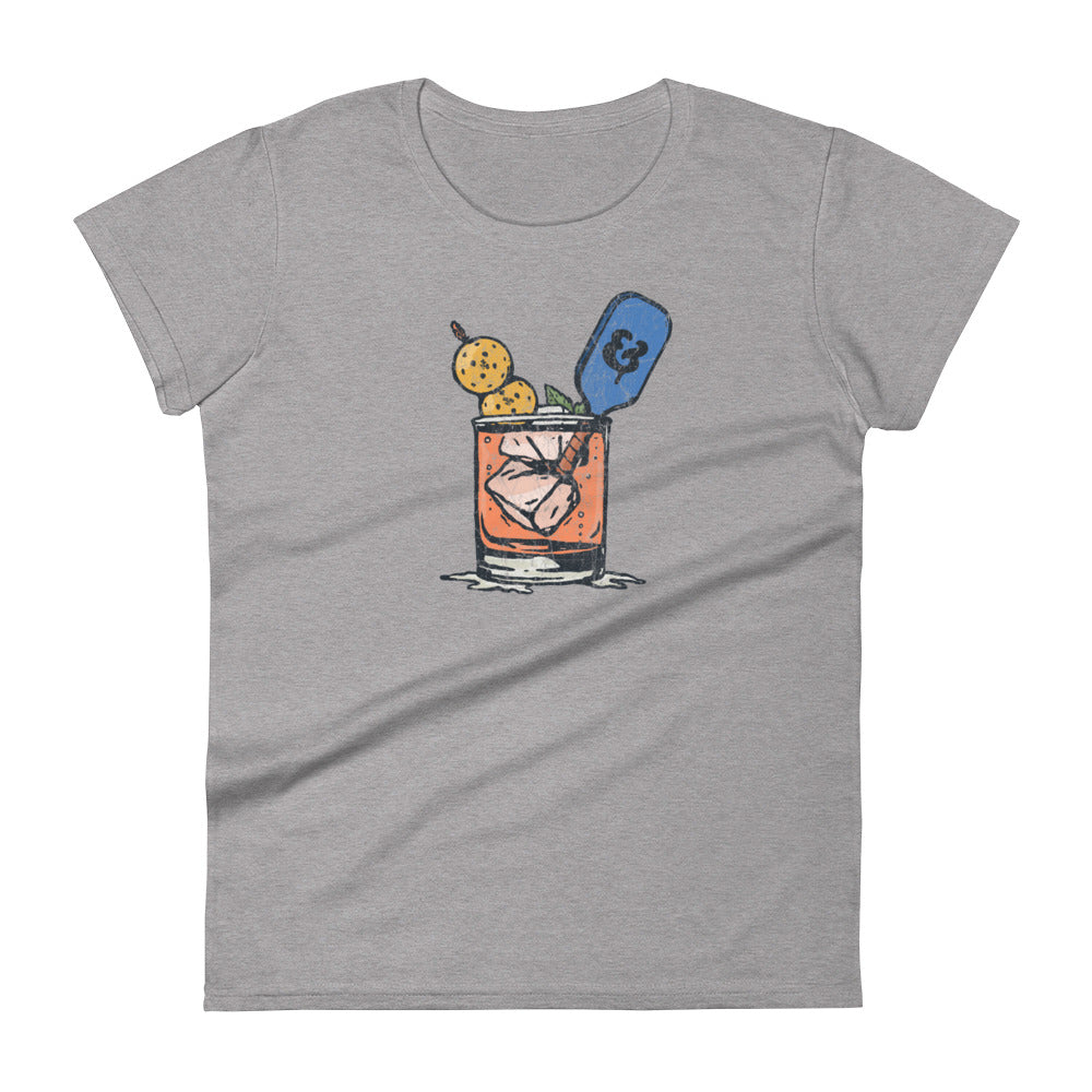 Women's Dinks & Drinks Short Sleeve T-shirt - Bread  Butter Pickleball Comp product image