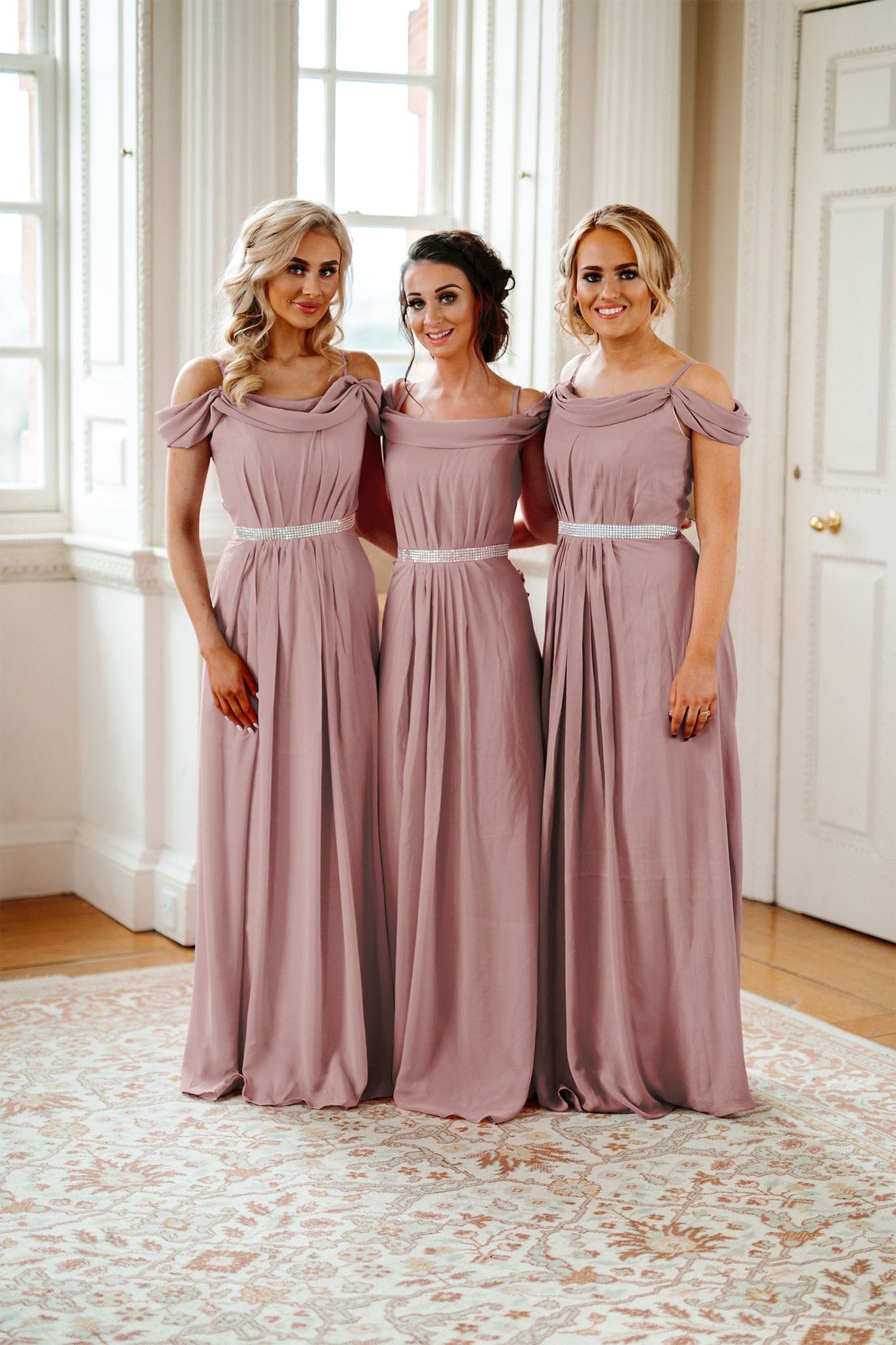 bridesmaid dresses with belt